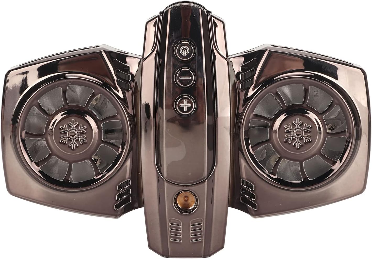 EMUKOEP Cell Phone Cooler Cooling Fan of Double -core Semiconductors of Low Noise Mobile Phone Radiator to Play Live Transmission Games