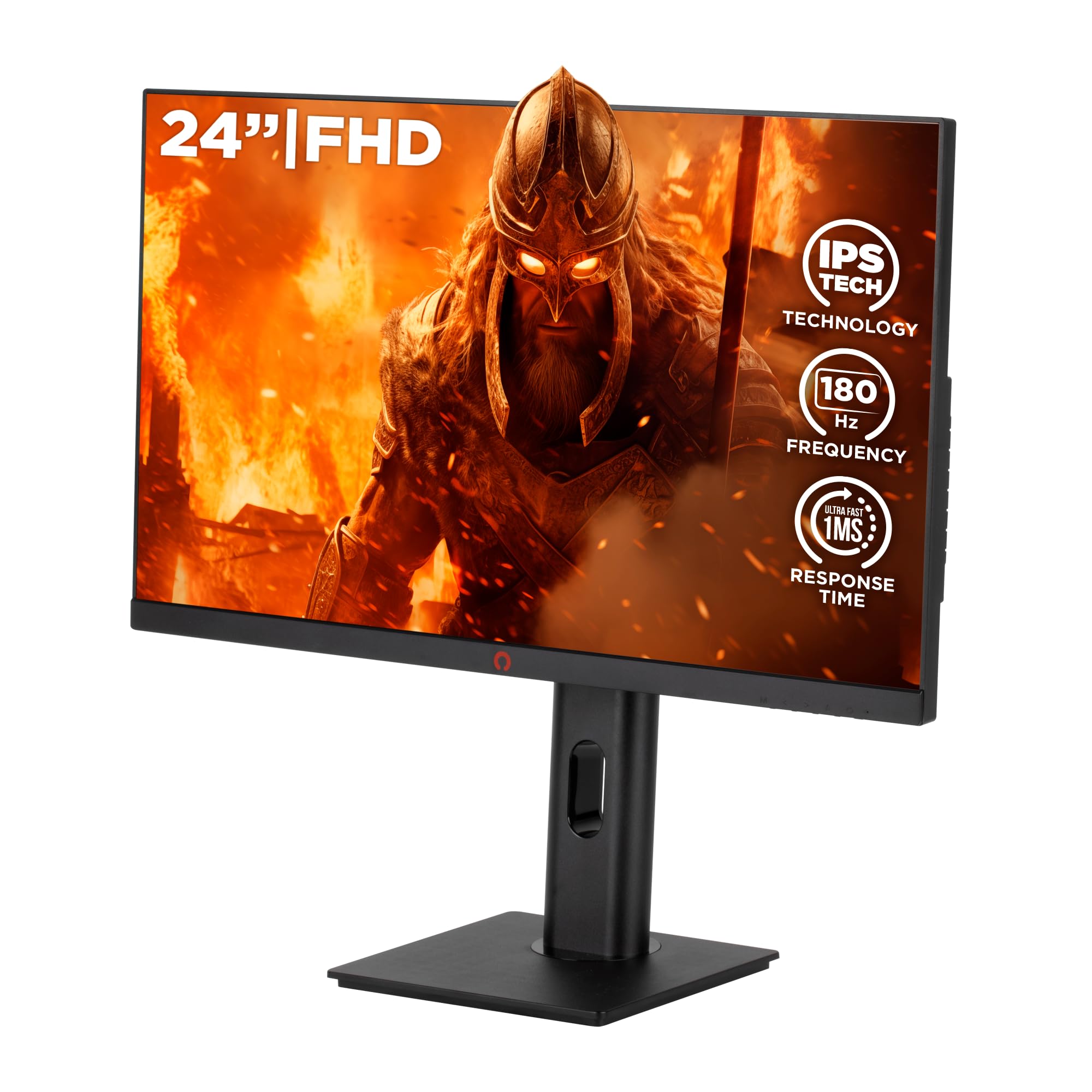 Konix Monitor Gaming Nova 24" PC, PS5, Switch 2 y Xbox Series X|S - Full HD 1080p - 180 Hz - 1 ms - FreeSync - HDMI - DisplayPort - Panel IPS