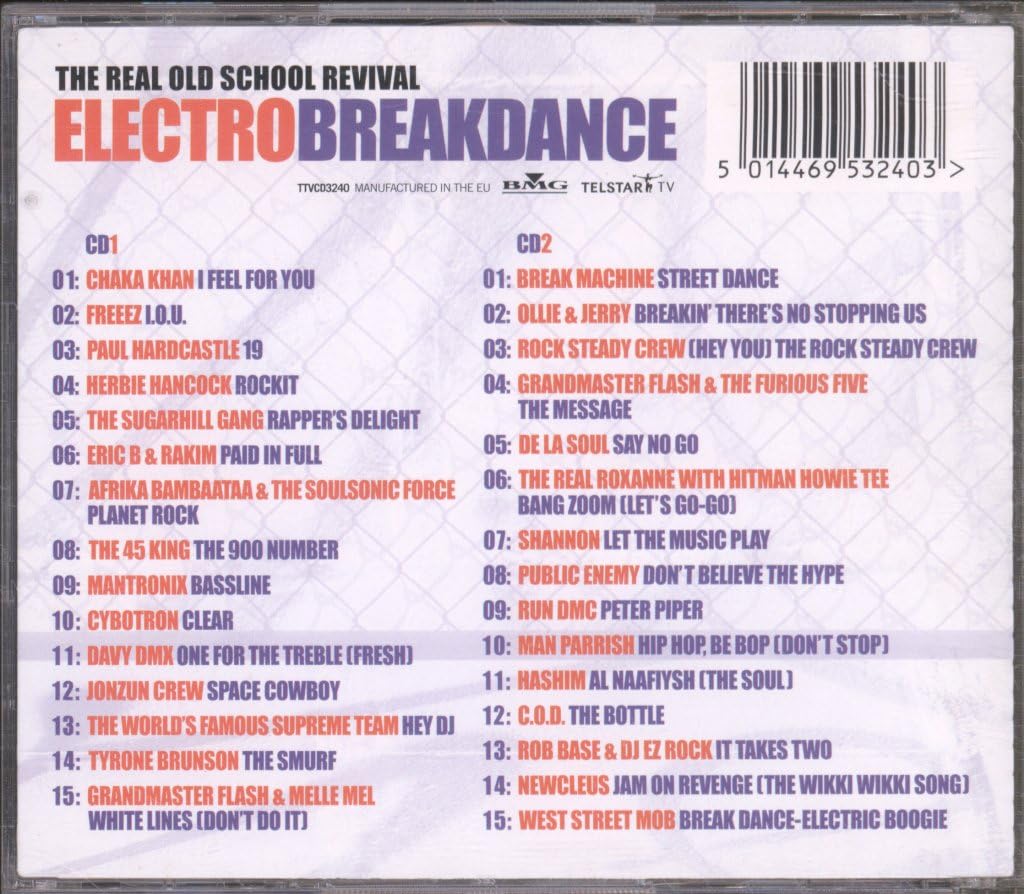 Electro Breakdance: Real Old School Revival [Extra tracks] [Audio CD...