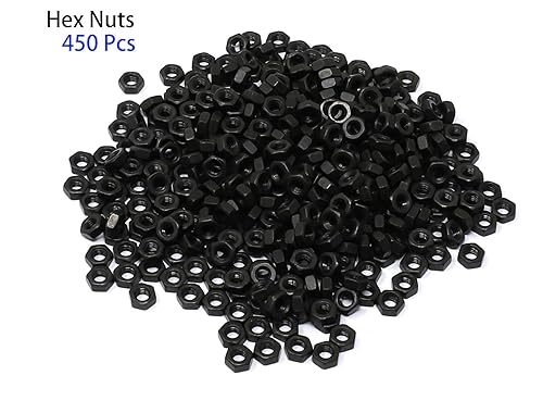 Miniatura 482 de iexcell 720 piezas de acero de aleación M4 x 6/8/10/12/16/20/25/30/35/40/45/50 de grado 12.9, tornillos de cabeza hexagonal, tornillos, arandelas