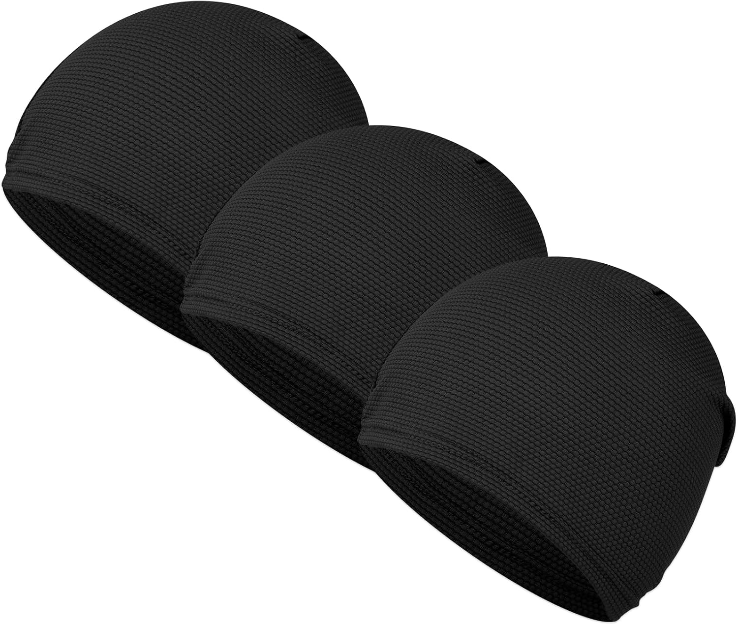 Set 3 Gorros Deportivos Transpirables para Hombre y Mujer