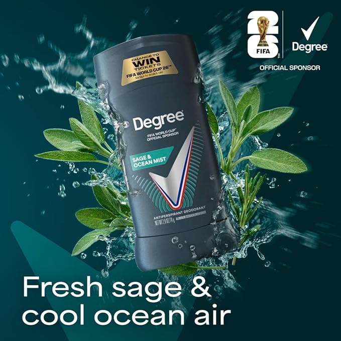 Degree Men Antitranspirante Desodorante 72h Vara 2.7 oz Pack 4 miniatura 5