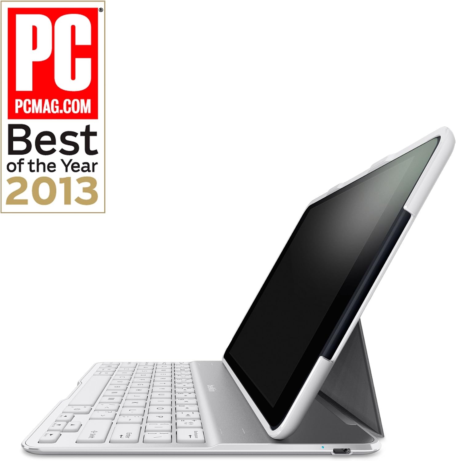 Belkin QODE Ultimate Keyboard Case for iPad Air (White)