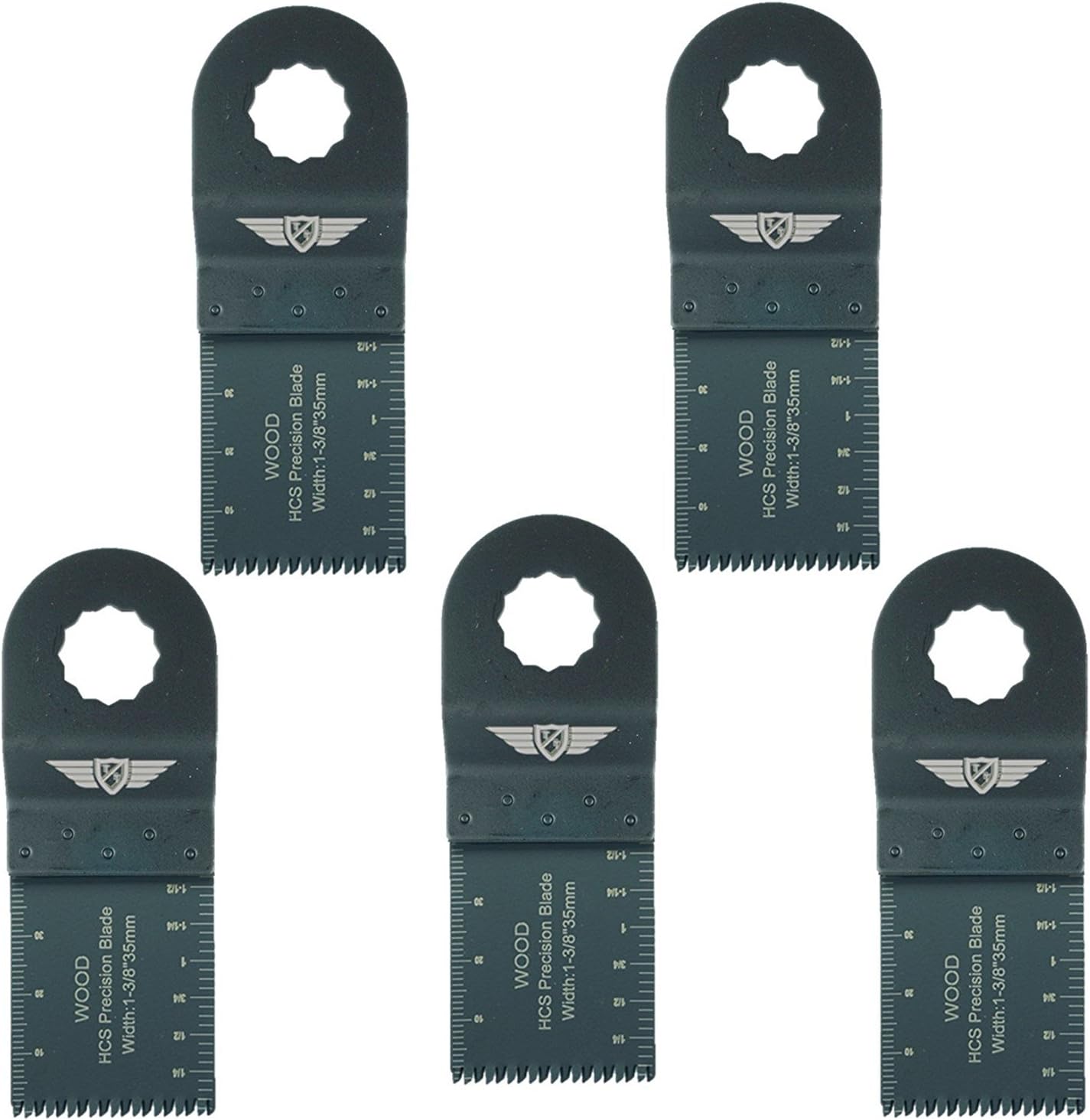 5 x 35mm TopsTools RV35J_5 Coarse Tooth Blades Compatible with Draper MT250A 23038, MT250 31328