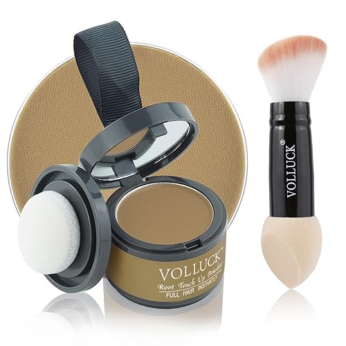 Miniatura 8 de Polvo de retoque de raíz, polvo para cubrir las raíces del cabello gris al instante, corrector de cabello para mujeres y hombres (A-marrón medio, 2