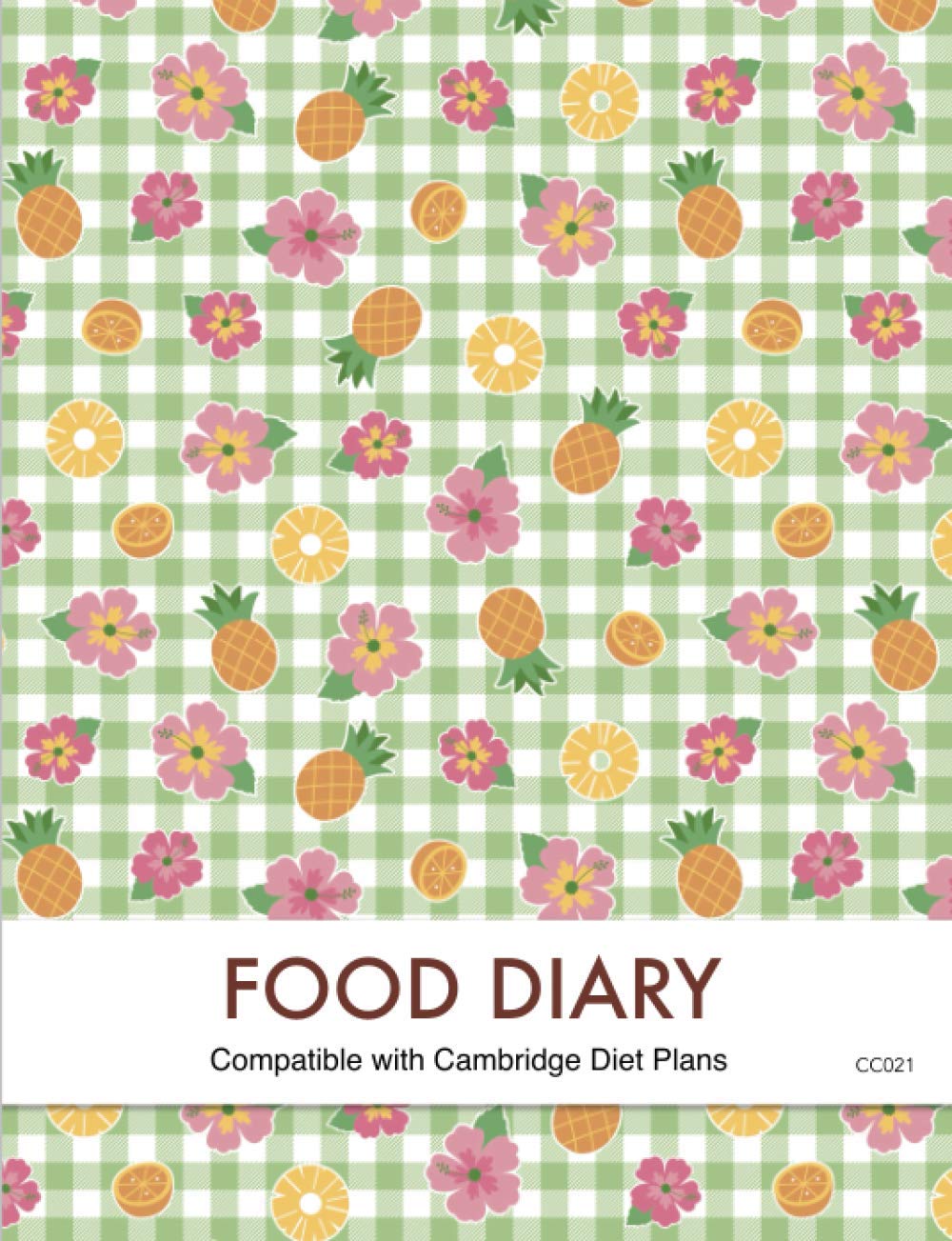 Food Diary - Compatible With Cambridge Diet Plans: 3 Months Food Tracking, 3 Months Good Habits Trainer, 3 Months Activity Tracker, Measurements, Weight Graph And More!