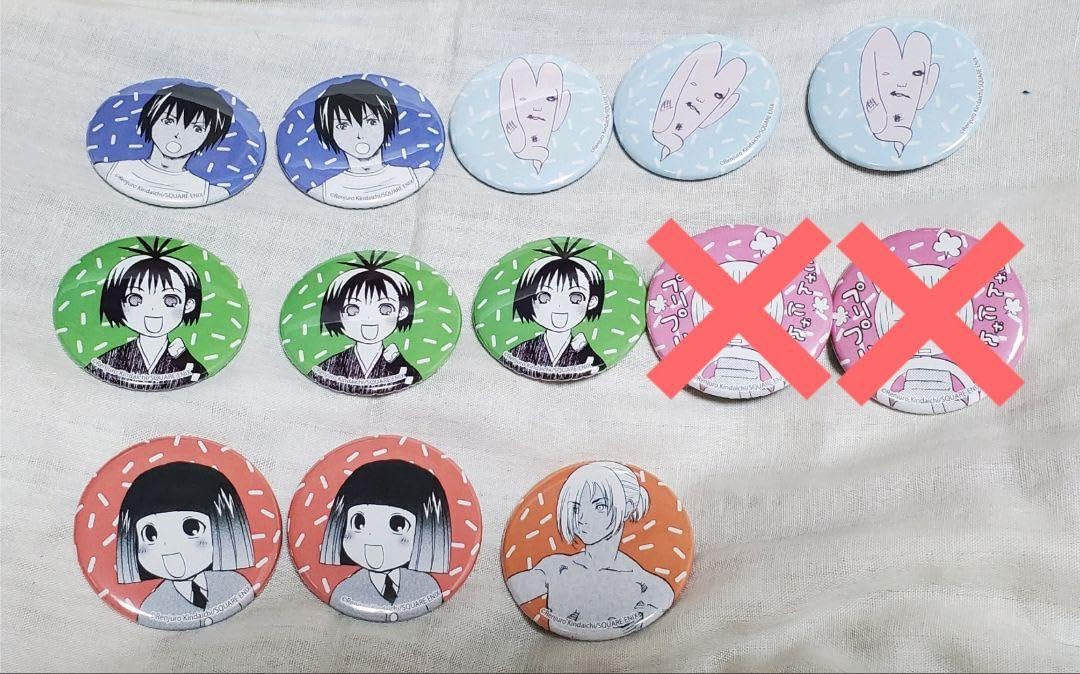 グゥ ジャングルはいつもハレのちグゥ ミニ缶バッジ 缶バッジ