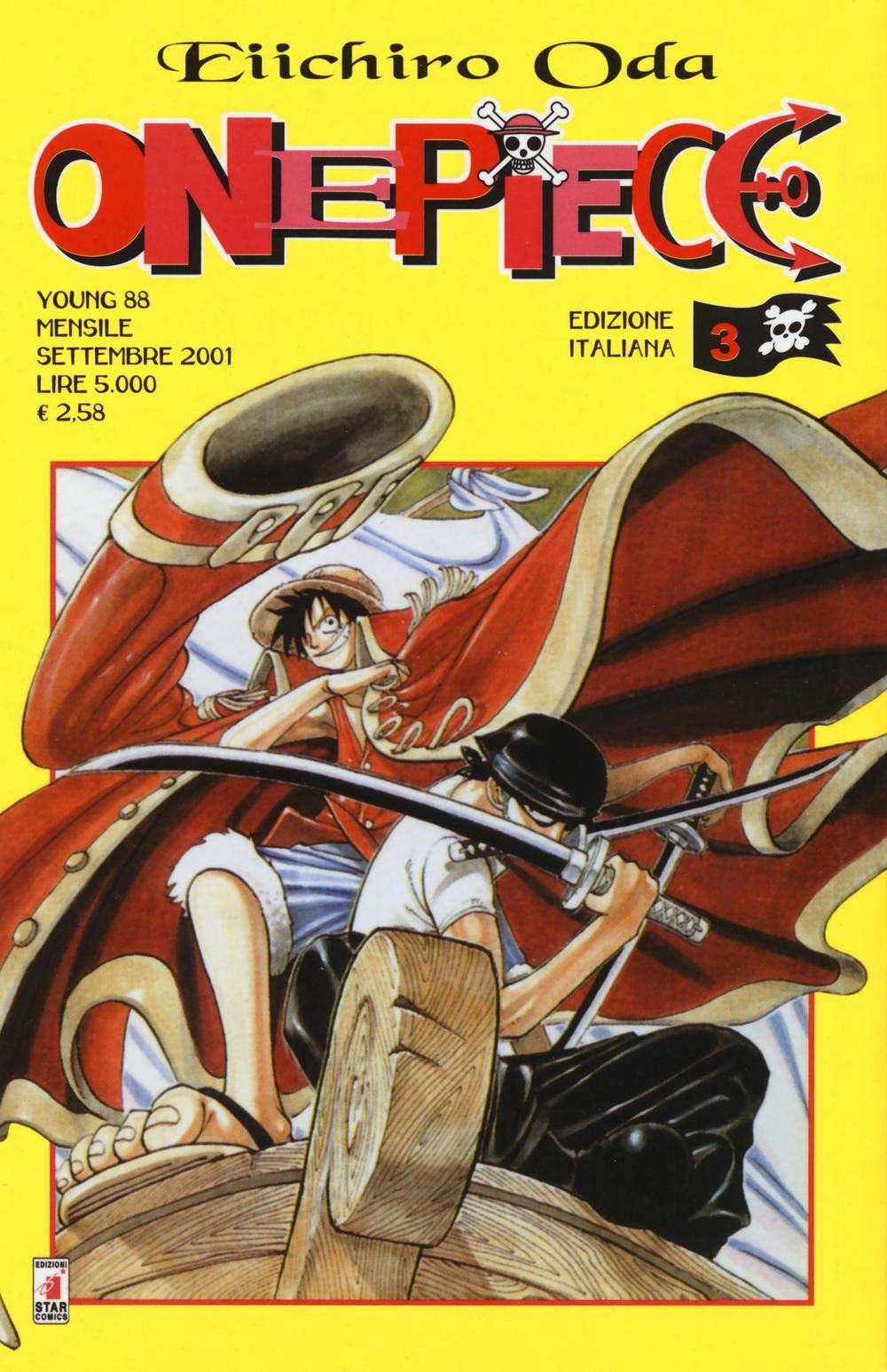 One piece (Vol. 3) : Oda, Eiichiro, Namihira, C.: Amazon.it: Libri