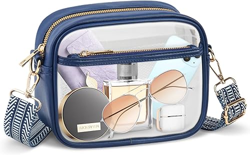 Miniatura 120 de KETIEE Bolso cruzado transparente, aprobado para estadios, para conciertos, eventos deportivos, festivales