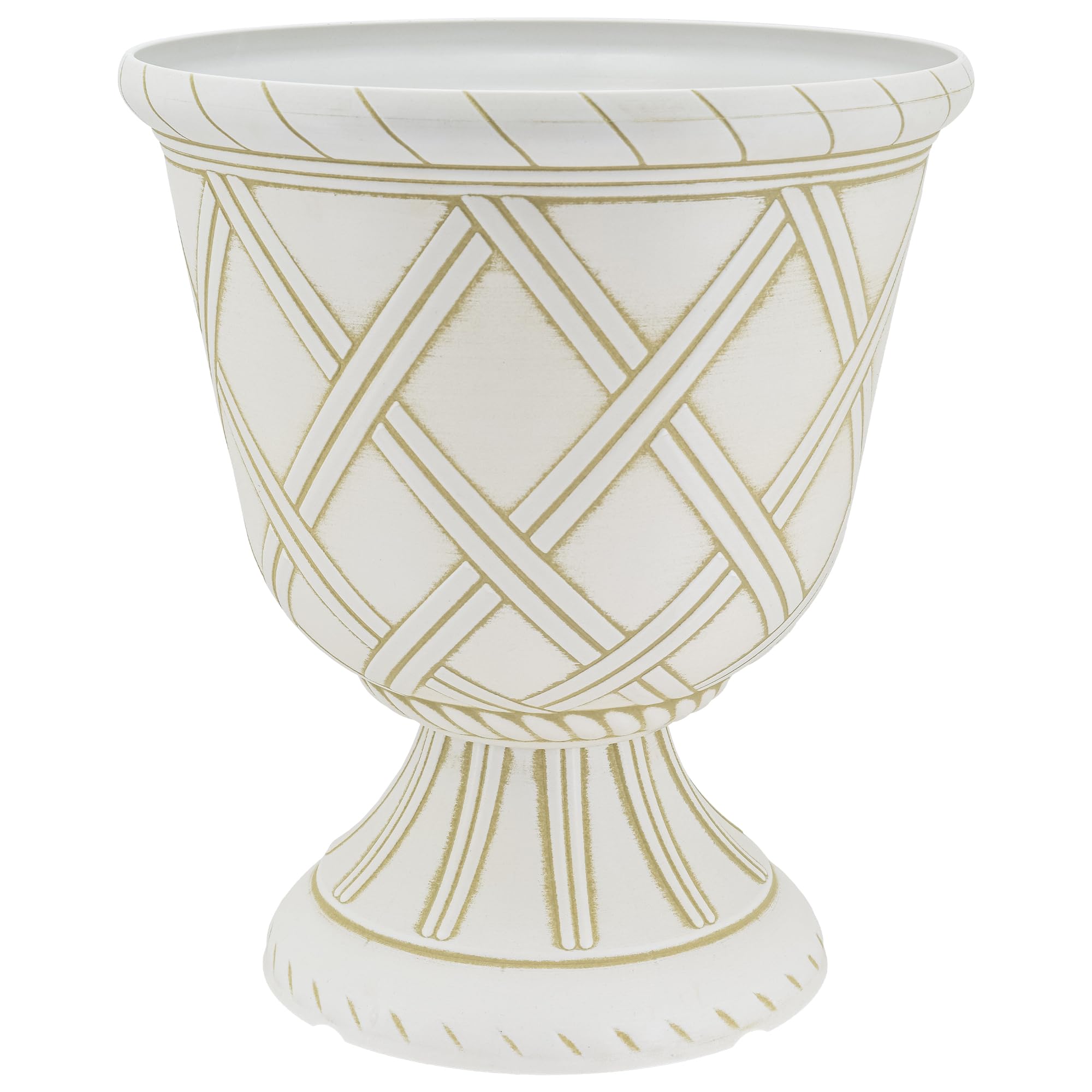 Arcadia Garden Lattice Urn