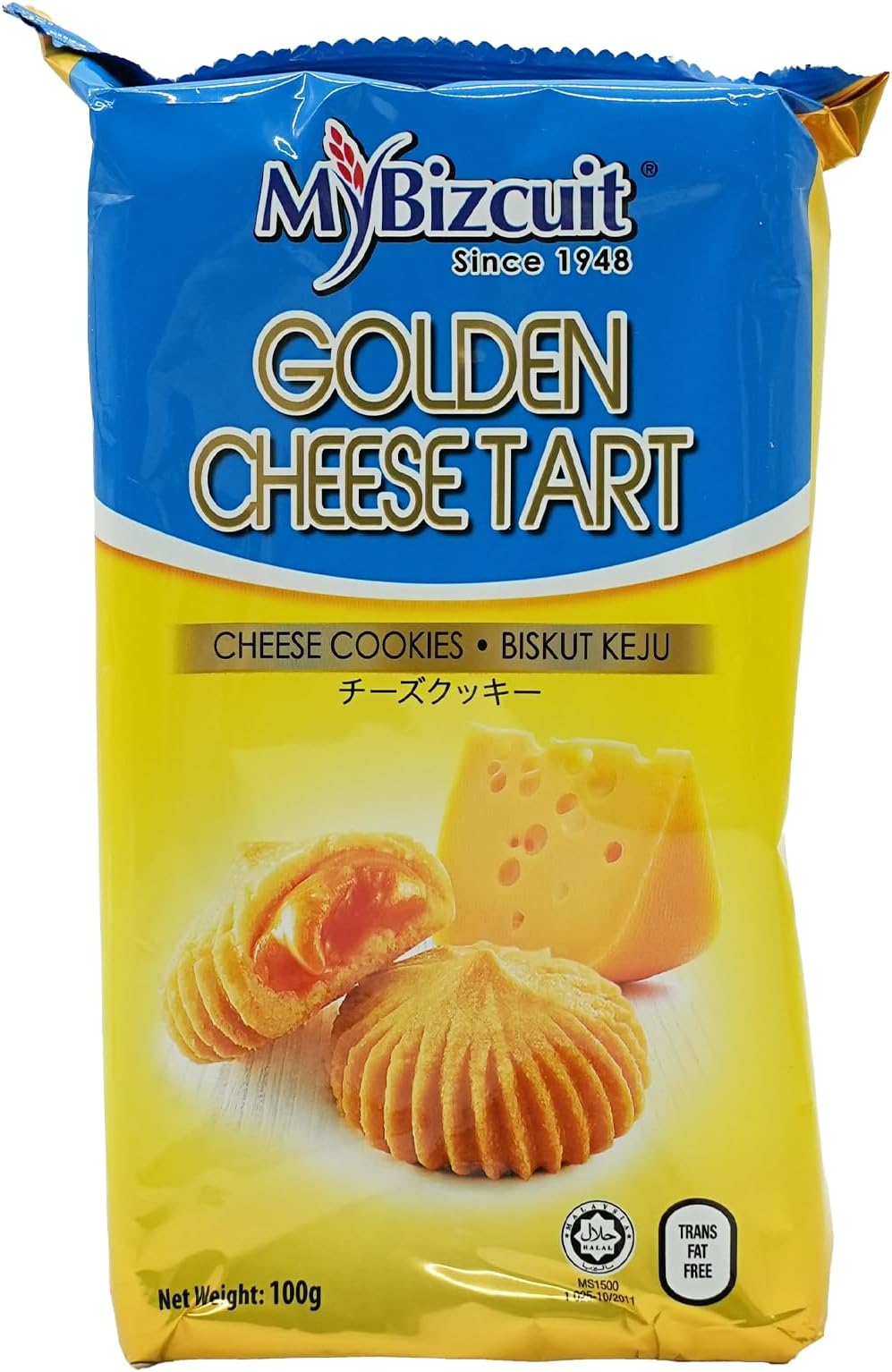 Golden Cheese Tart Cookies 100g