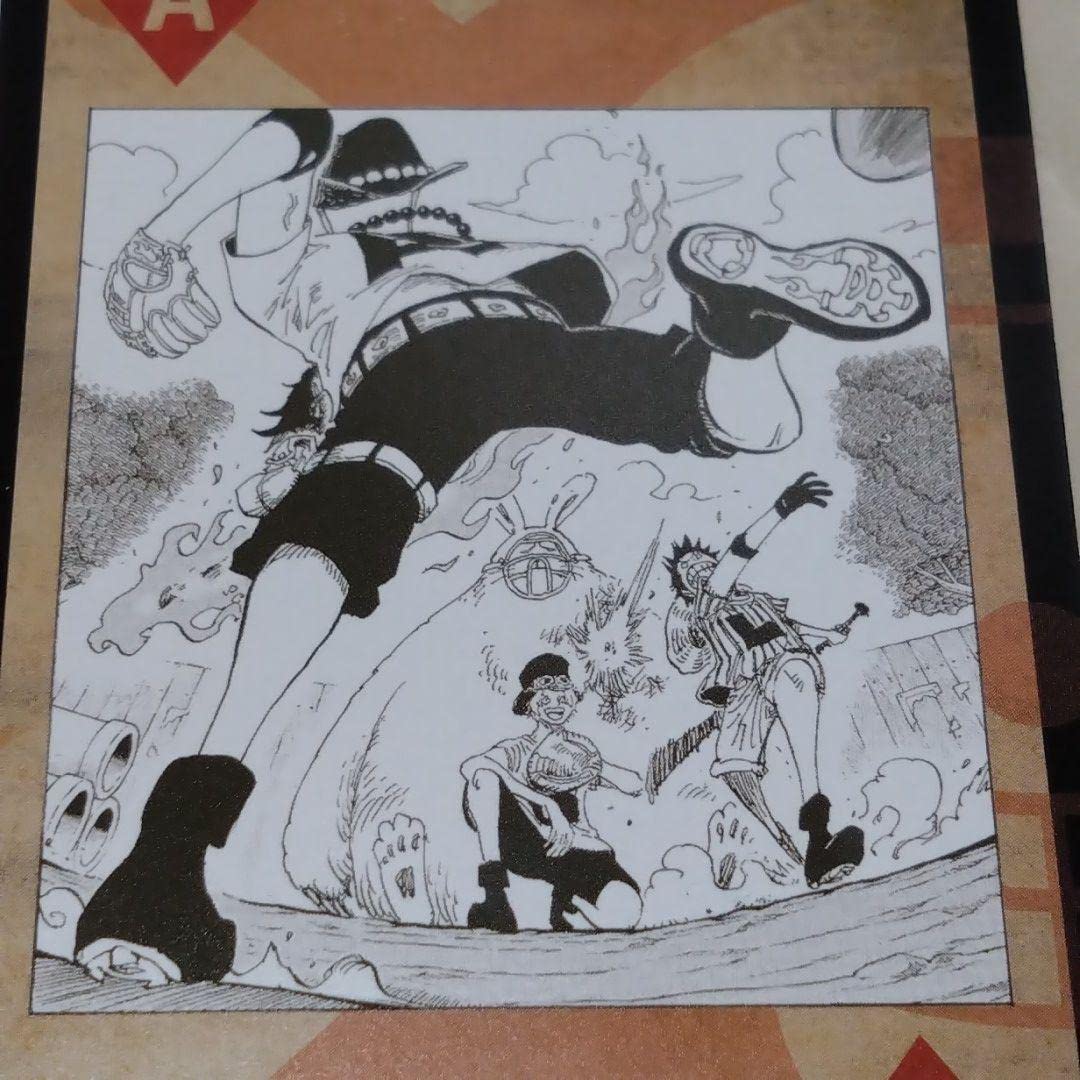 A*︎様 ワンピース　ゴールデントランプ　原作絵　扉絵 ワンピース ONEPIECE ゴールデントランプ 麦わらの一味 - メルカリ