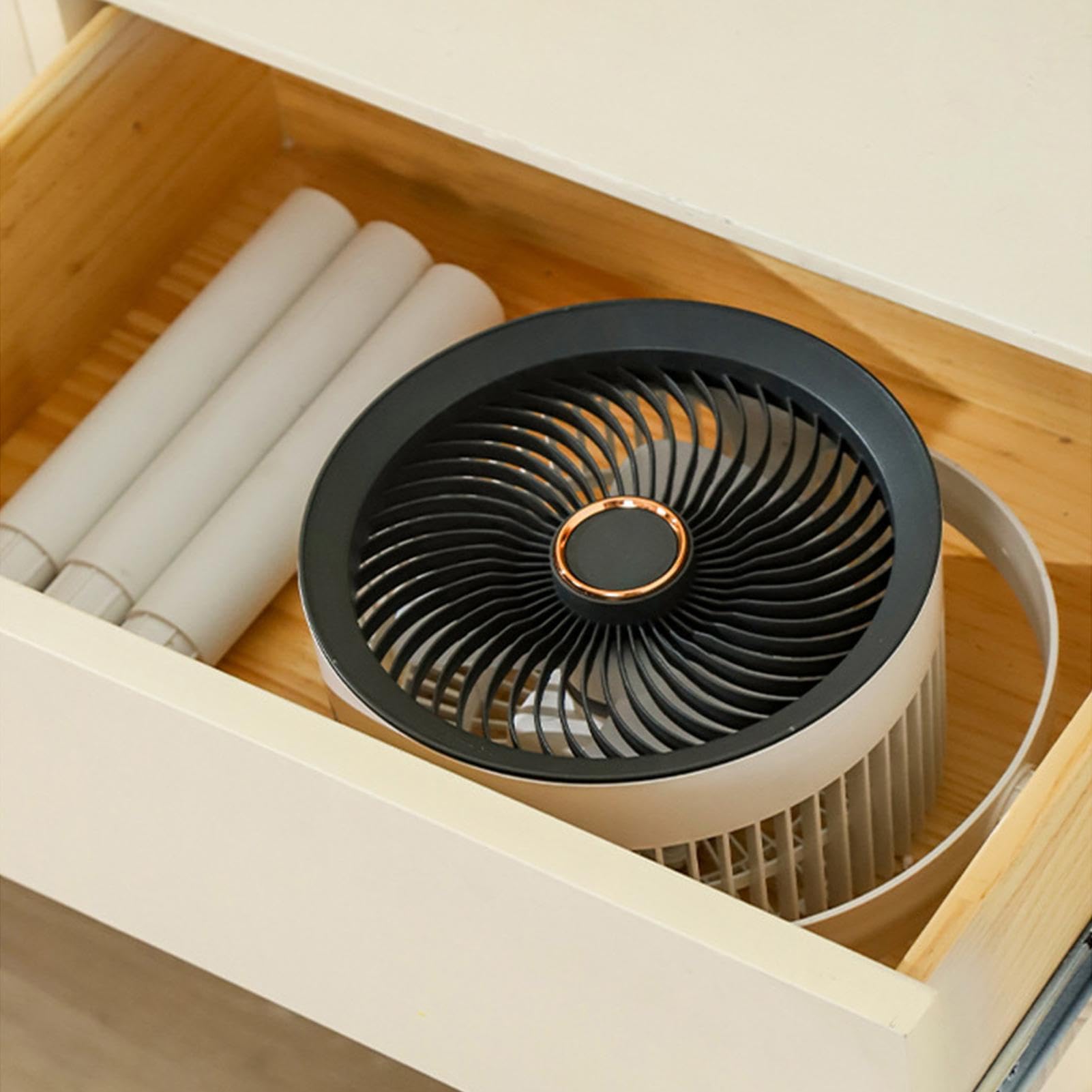 Ventilatore da Tavolo Pieghevole Forniture Pieghevoli Anti-Ribaltamento | ventilatore da tavolo oscillante e pieghevole con luce Per Viaggio In Auto Comodino Soggiorno Camp