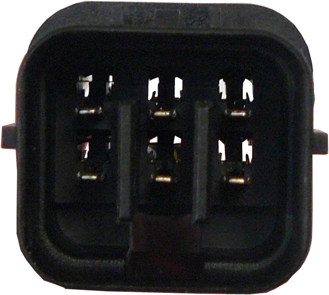 Close-up of the electrical connector