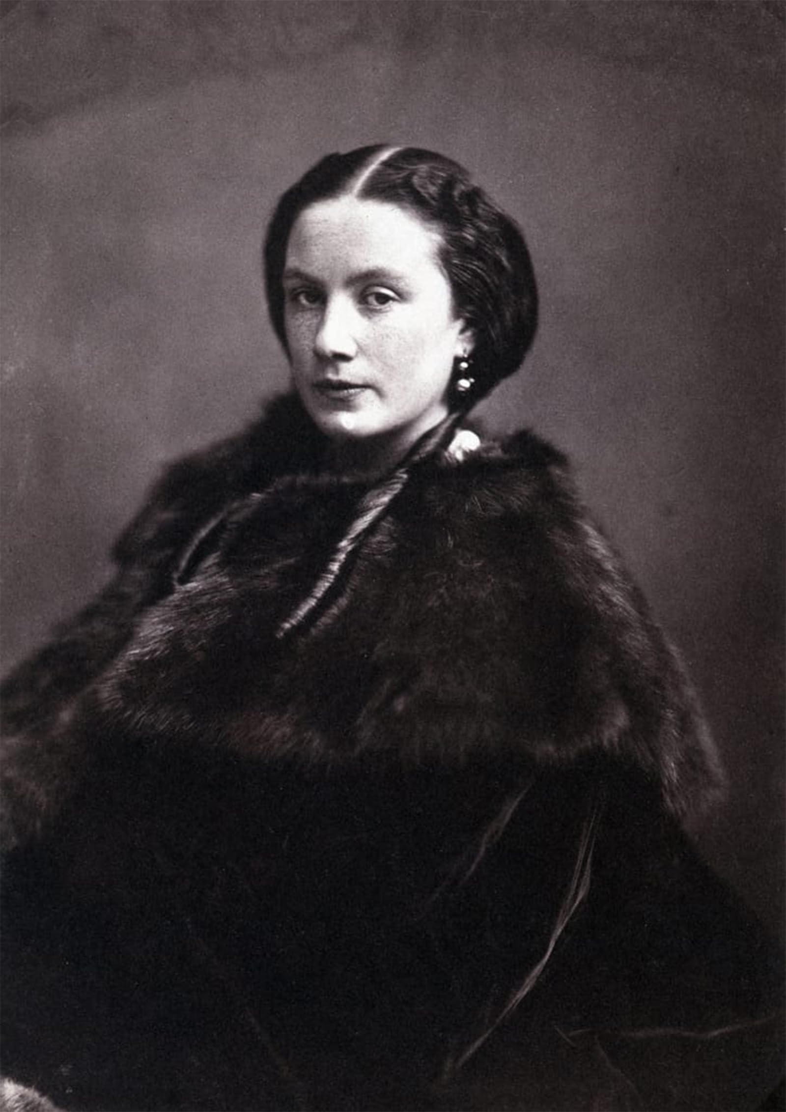 ARTXLXXBN Famous Painting Canvas Artwork Graffiti Print Portrait of Madame Pichat by Nadar Portrait Canvas Image for Home Decor 60x90cm
