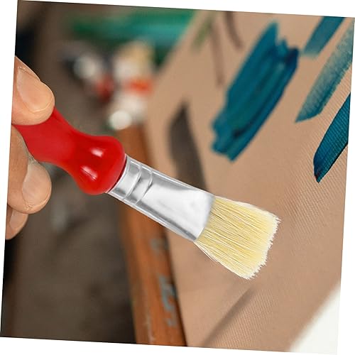 Miniatura 7 de Pinceles profesionales de pintura al óleo 6pcs pinceles de pintura de Sable para dibujar mango fácil de agarrar