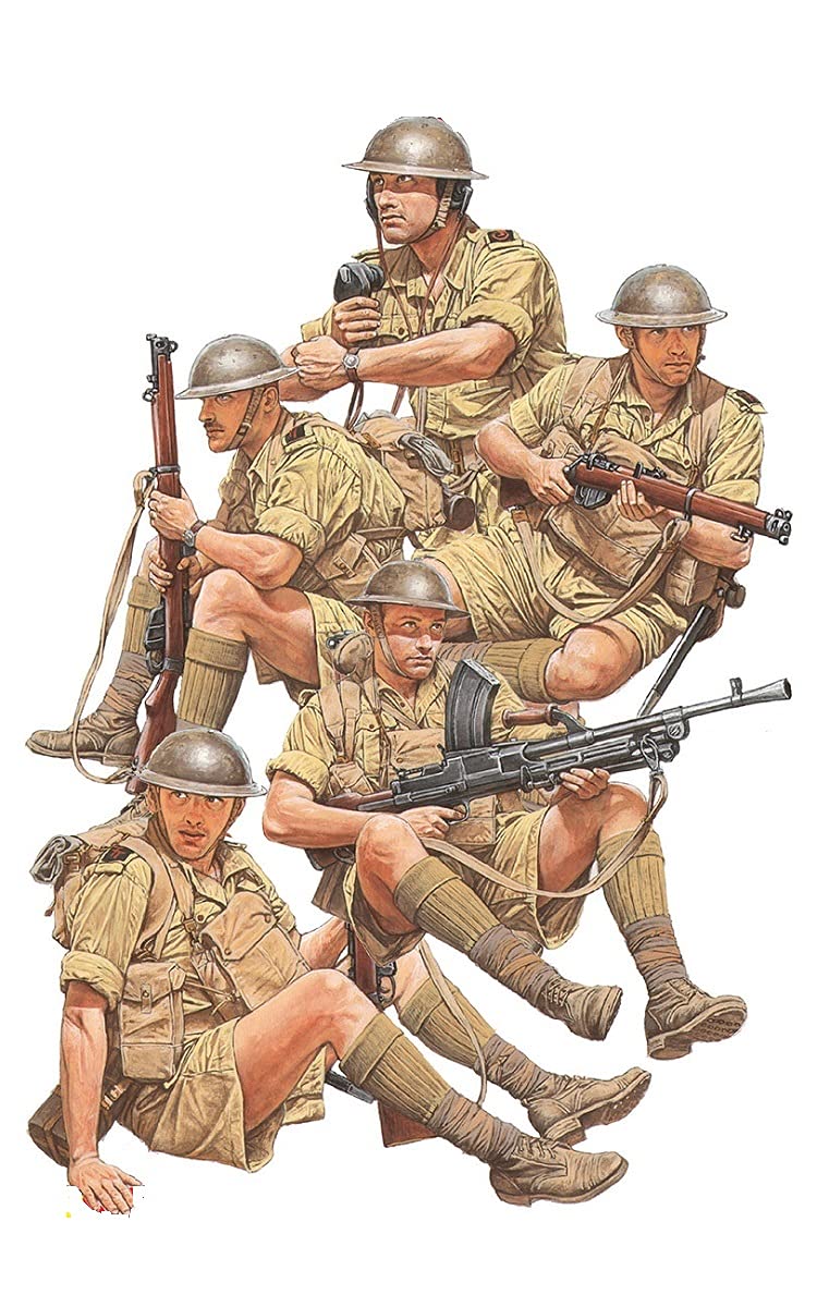 MiniArt Miniart 35299-1/35 British Soldiers Tank Riders. Special Edition Scale Model, 1/35 Scale