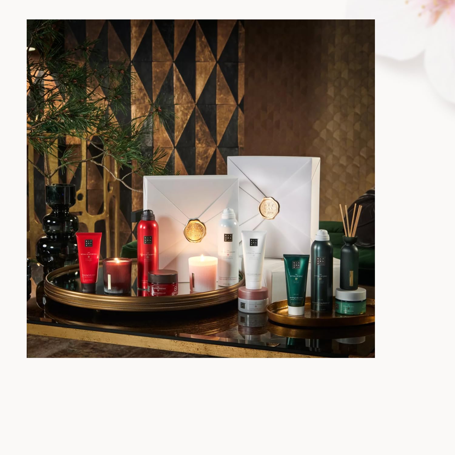 RITUALS Confezione Regalo Donna The Ritual of Sakura, Medium - Con Latte di Riso & Fiori di Ciliegio - Proprietà Nutrienti & Rigeneranti per la Pelle