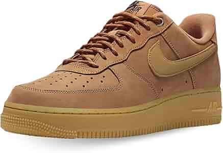 Nike Air Force 1 ブラウン スエード Amazon.com | Nike Air Force 1 '07 WB, Men's Trainers, Flax Wheat