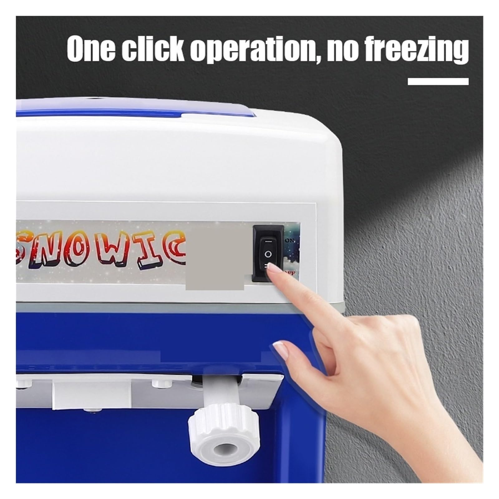 Trituradora de hielo, máquina de afeitar eléctrica de hielo, trituradora de batidos, máquina de granizar, trituradora de cubos de cono de nieve, máquina de afeitar, para el hogar, restaurantes 4