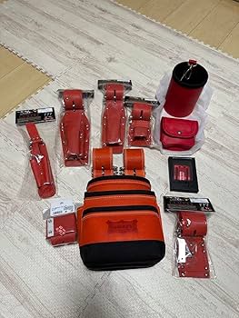 KNICKS ニックス 2点セット Amazon.co.jp: knicks ニックス赤 腰道具セット : DIY・工具