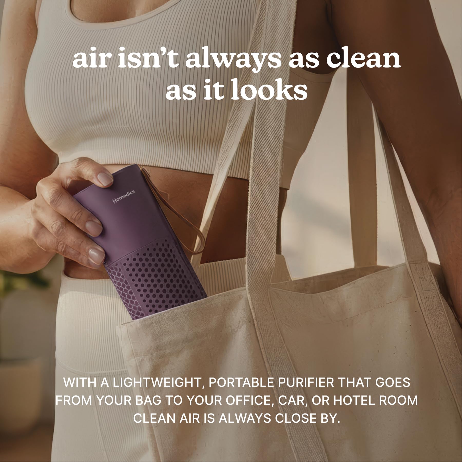 Homedics Personal Air Purifier with HEPA-Type Filter & Activated Carbon view 5