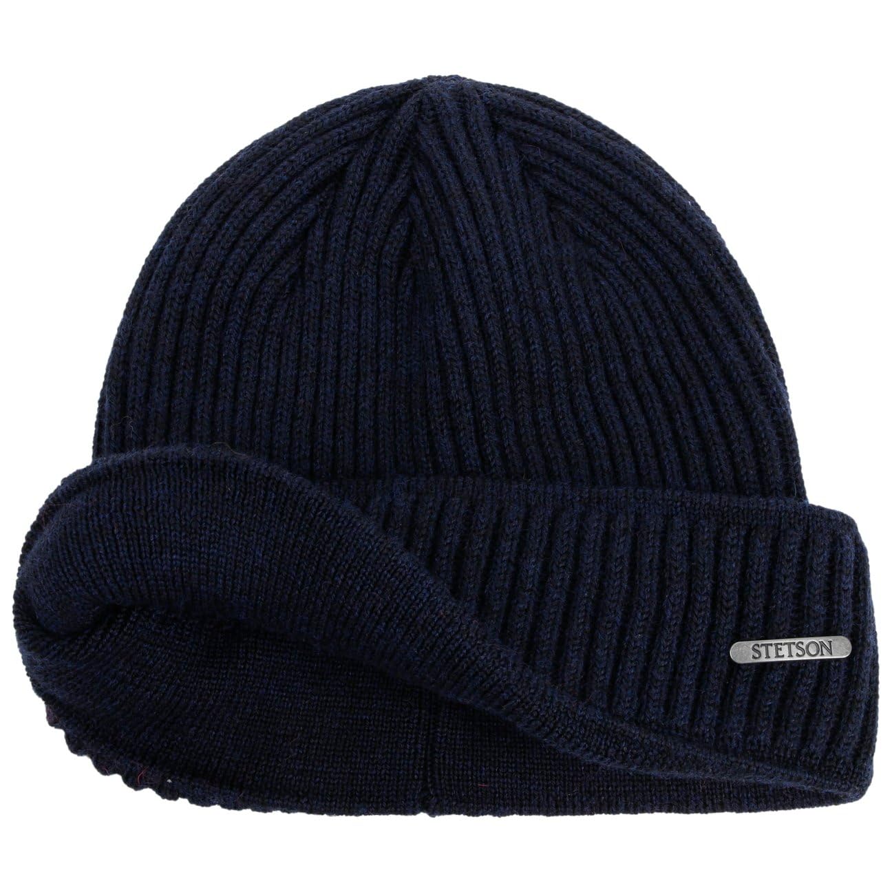 Stetson Berretto da Uomo in Lana Merino, Nero
