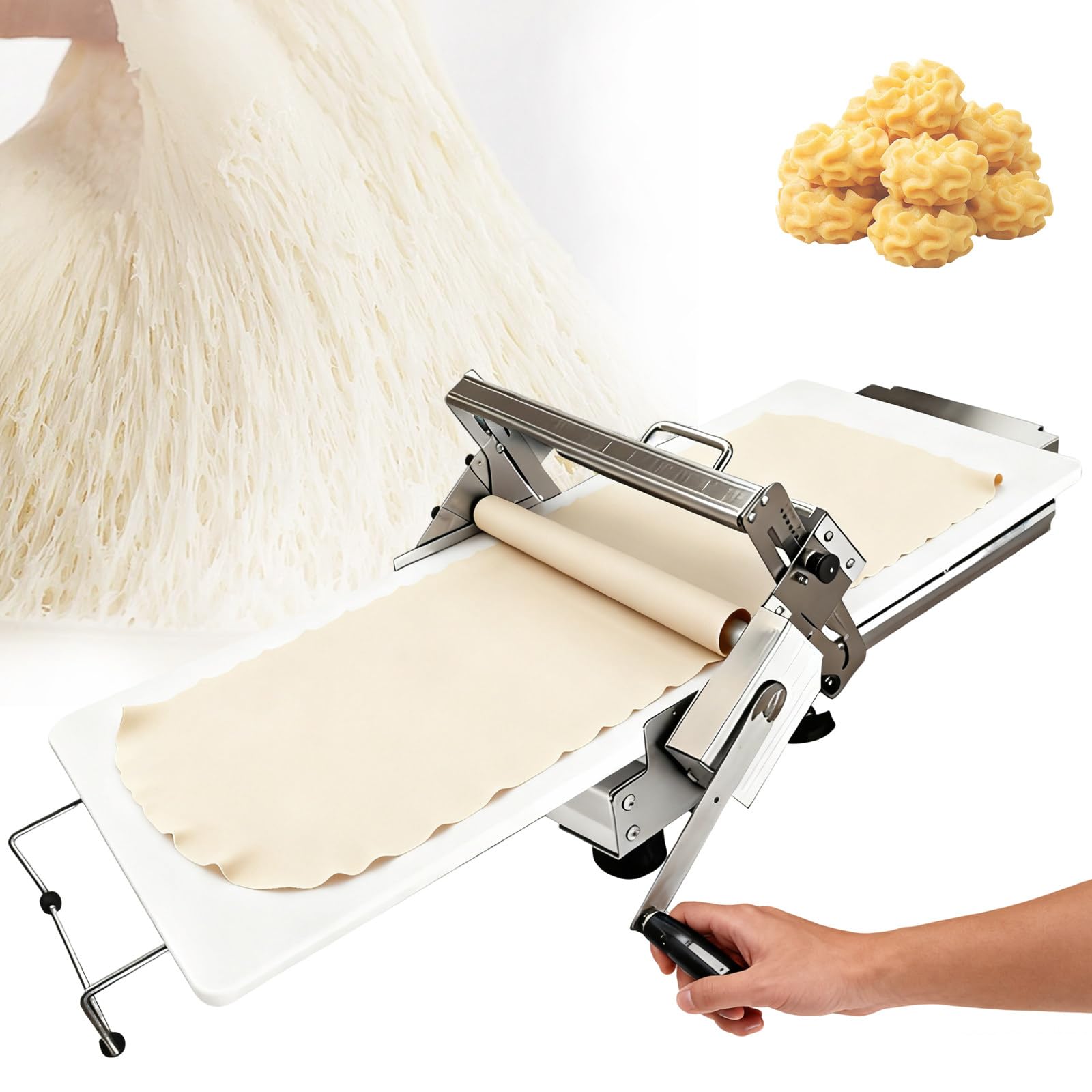 Machine à pâte robuste et rouleau à pâtisserie pliable durable
