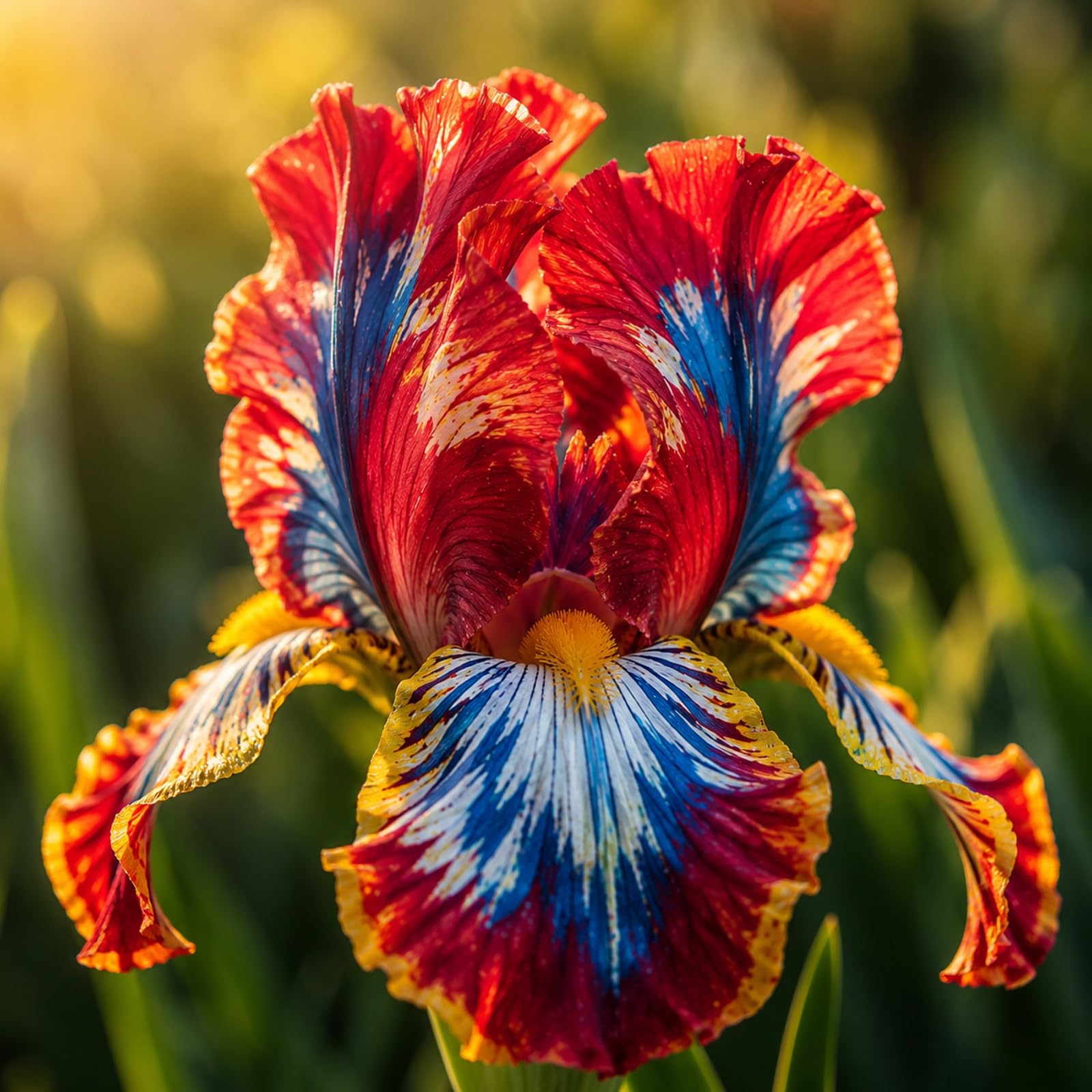 Iris Bulbs Planting for Now, Garden Decoration, Excellent Display for Your Garden- Iris Rhizomes-6 Bulbs-J