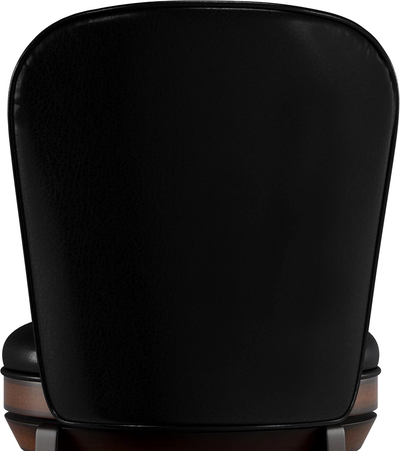 Hillsdale Victoria Wood Counter Height Swivel Stool, Dark Chestnut