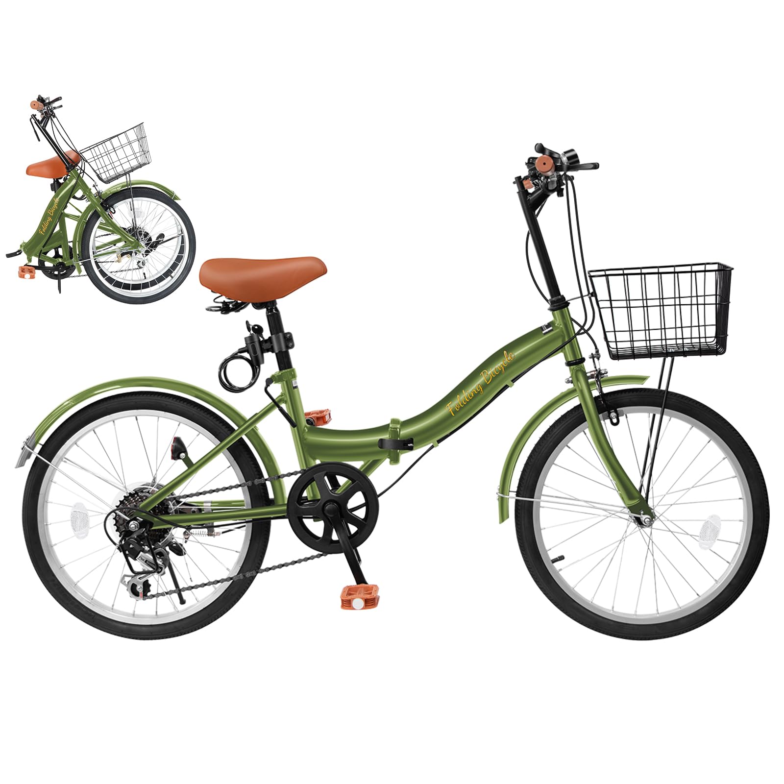 Amazon | Mixiu 折りたたみ自転車 20インチ/24インチ 軽量 素早く折畳