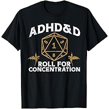 Gaming ADHD and D Funny Gamer Men Boys Kids Youth T-Shirt