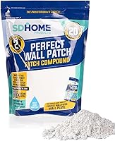 SD Home Drywall Repair Compound: Fast-Drying Dry Mix Spackle Filler for Holes, Cracks & Patches - 2 lb Resealable Bag