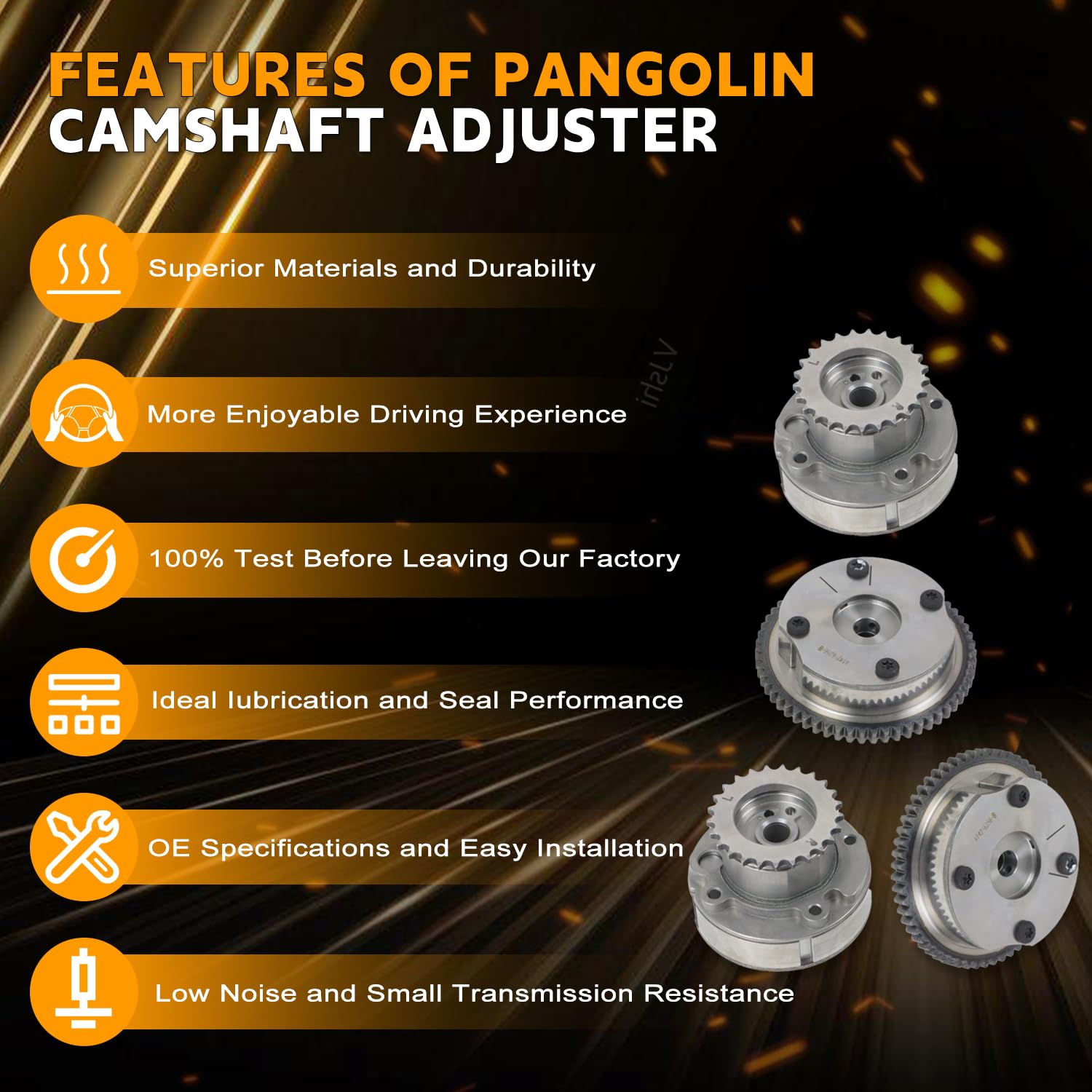Amazon.com: PANGOLIN 4PCS Intake ＆ Exhaust CVVT Engine Timing バイオラバースーツ（下)スパッツ山本化学工業