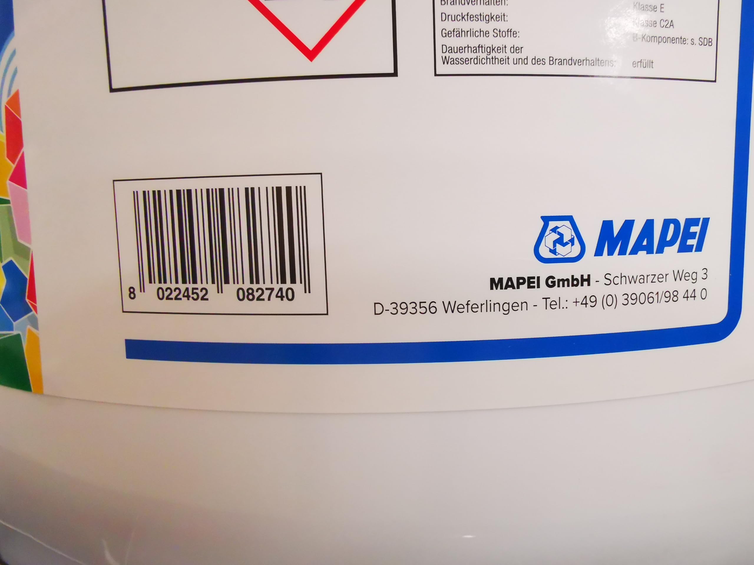 Mapei Plastimul 2k Poly Classic Bitumen Dickbeschichtung 30 l Eimer (=22 kg) - Zweikomponentig, spachtel- und spritzbar, lösemittelfrei, hochflexibl, rissüberbrückend
