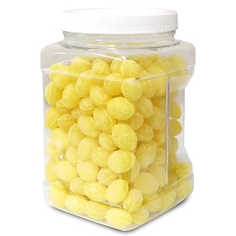 Sanded Lemon Drops Old Fashioned Hard Candy, 3 Lbs