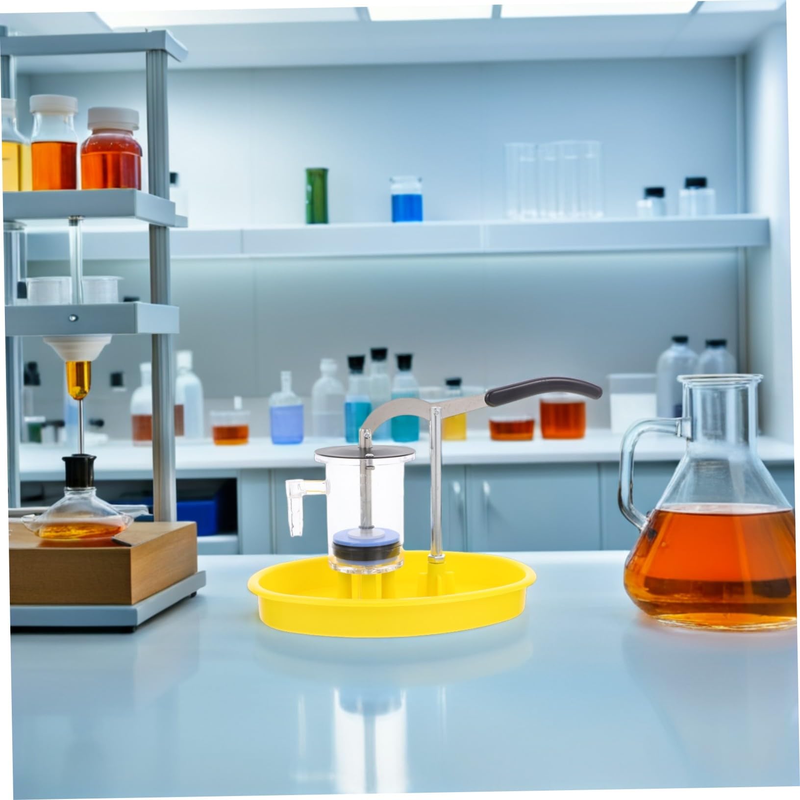 BESPORTBLE Kit Per Pompa A Mano Pompa Per Giocattolo Scientifico Pressa Per Materiale Scientifico Esperimento Con Di Pressa Per