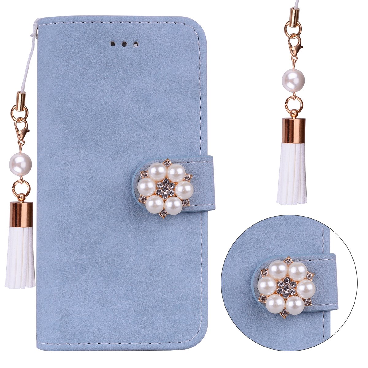 スマホアクセサリー tomocomo Amazon.co.jp: COCOMO Smartphone Cover, Cute Prints, Pearl, Silk
