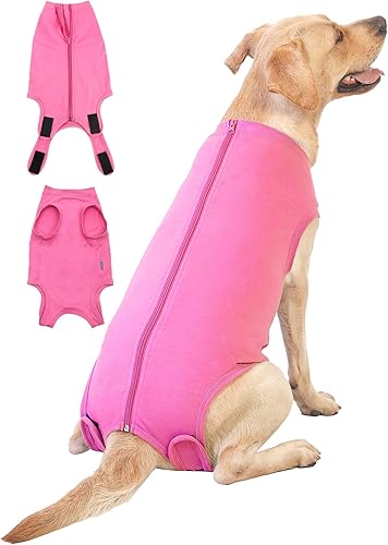 Miniatura 22 de Traje de recuperación de cirugía para perros – Después de la esterilización, heridas abdominales después de la recuperación quirúrgica, antilamida