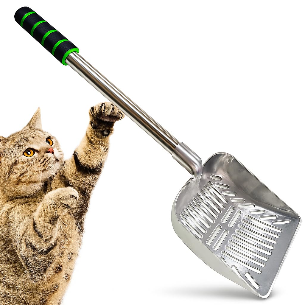 Amazon.com : SunGrow Cat Litter Scoop, Stainless Steel Long Handle