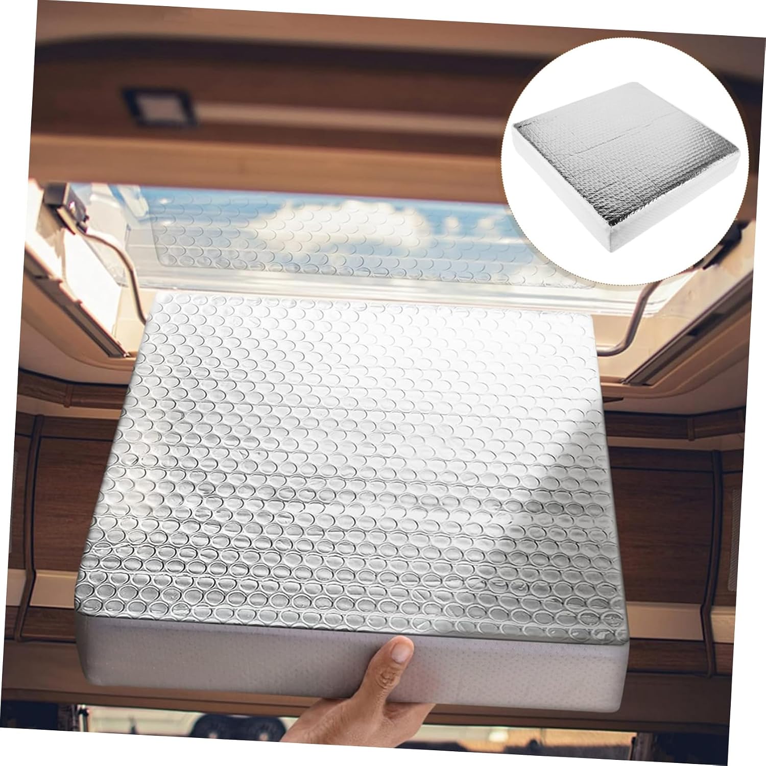 Camper Skylight Cover Rv Window Shade Insulator Uv Protective Rv Vent Cover