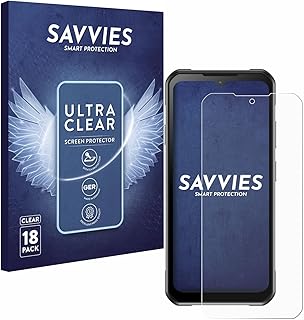 savvies Screen Protector for Pax A6650 Protection Film Clear 18-Pack