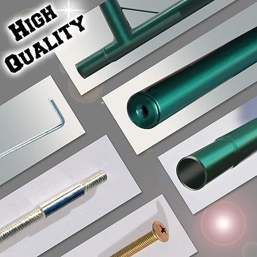 Miniatura 8 de YardGrow Marcos de invernadero para jardín caliente más grande, marco de arco de soporte para plantas, flores, verduras al aire libre (16 x 7 x 7