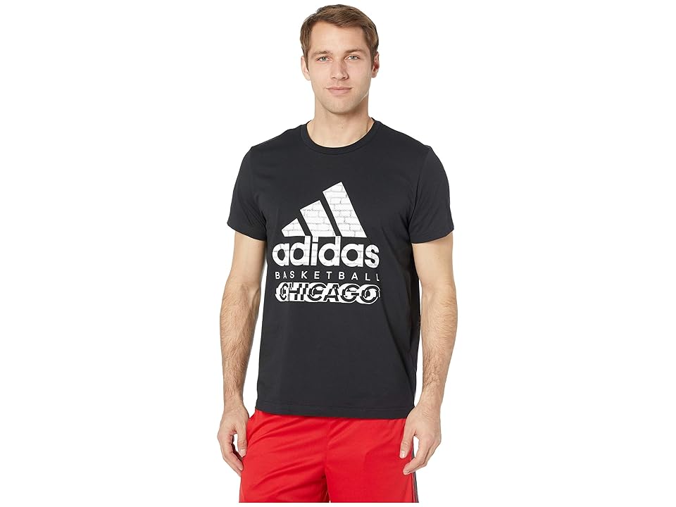 

adidas Badge of Sport Basketball T-Shirt (Black/Art 1) Men's T Shirt