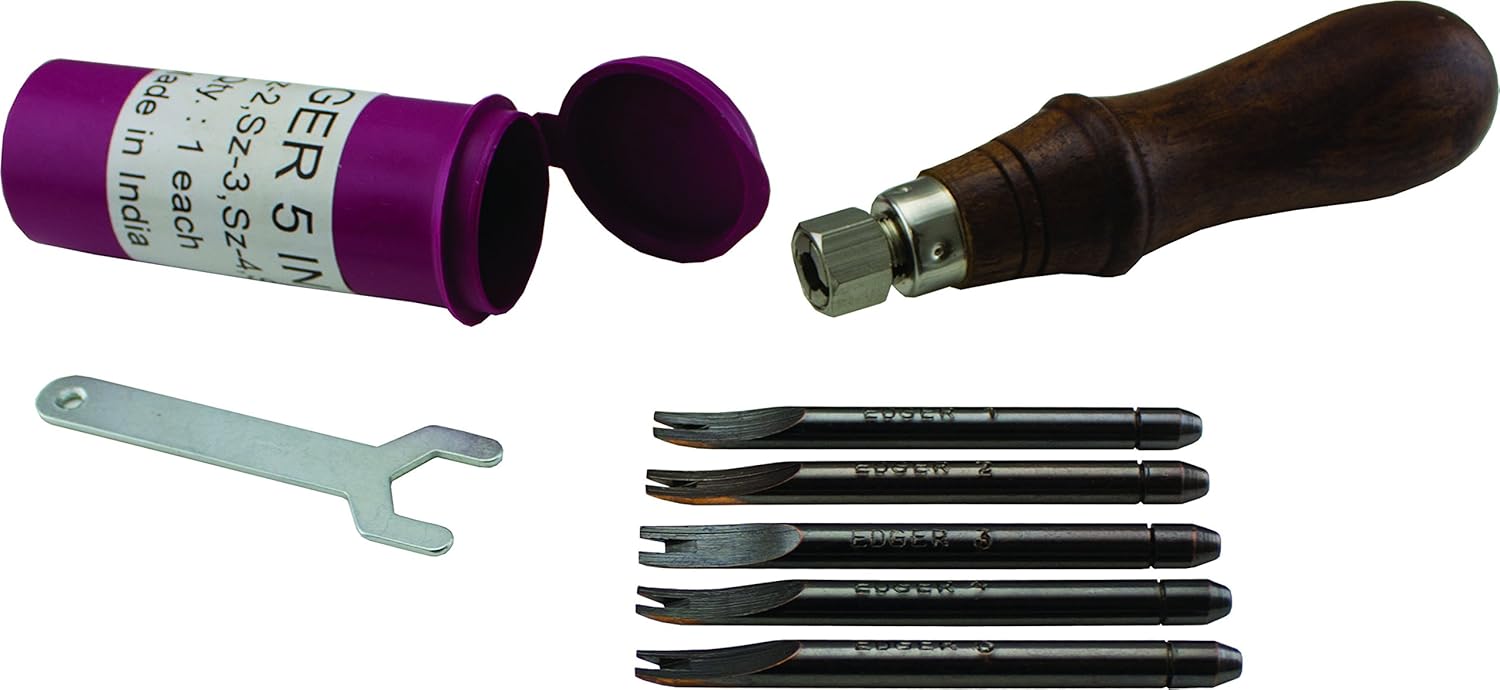 SLC Professional 5 Piece Interchangable Leather Edge