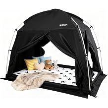 Bed Tent Canopy for Privacy, Light-Reducing,4 Doors