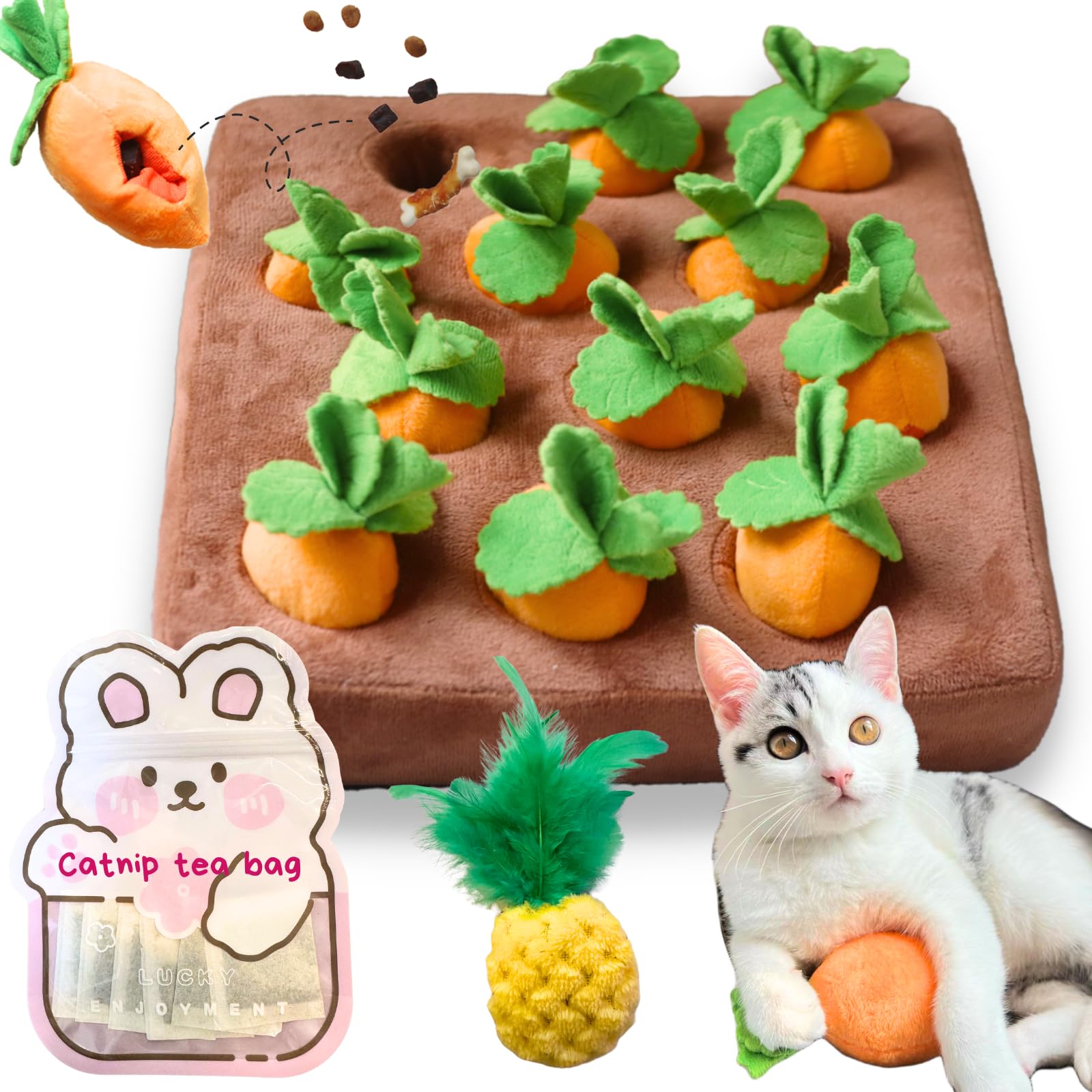 CECE PAW Carrot Catnip Toy