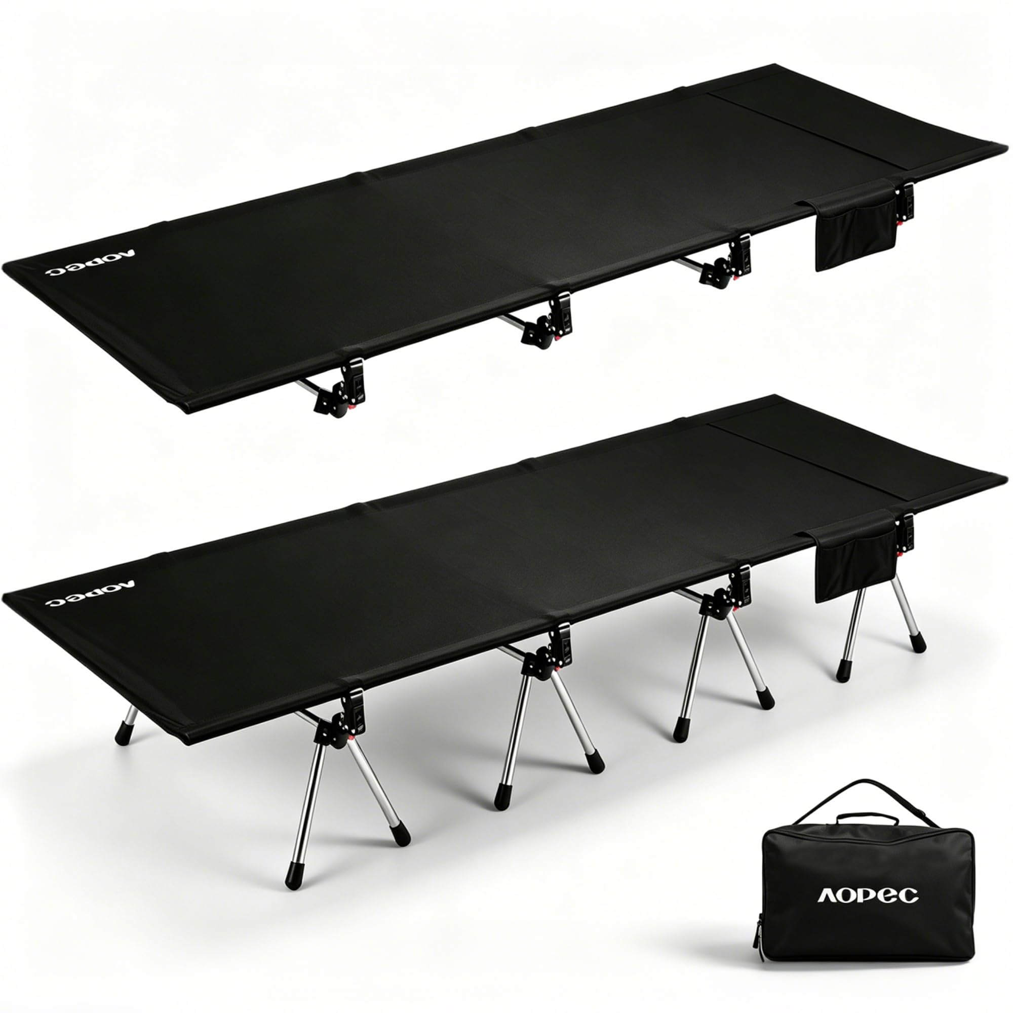 AOPEC 87 Inch Extra Long Camping Cot