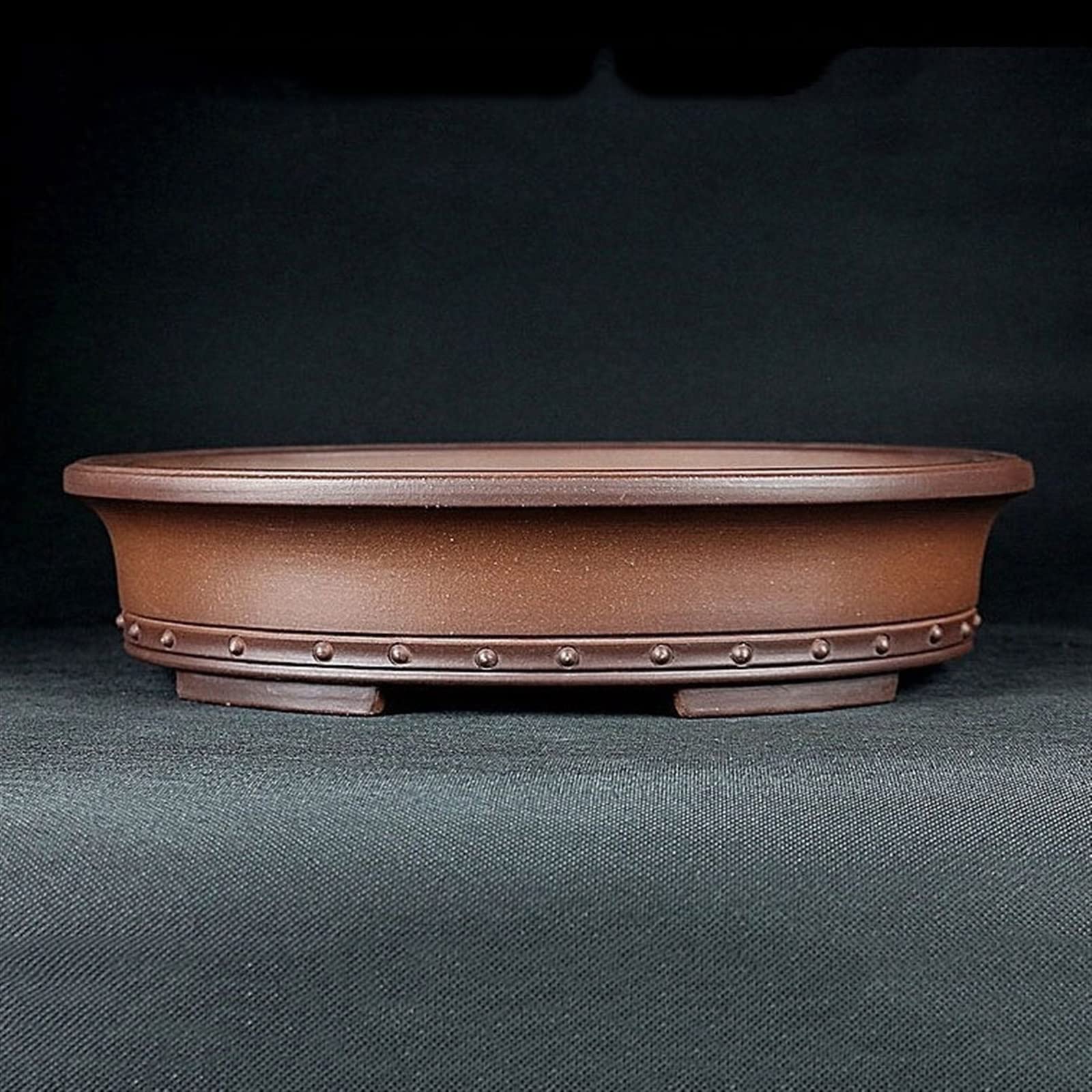Doniczki ceramiczne Duży pojemnik na rośliny owalny alabastrowy doniczka na kwiaty dekoracja krajobrazu bonsai doniczka na kwiaty śliwka sosna cyprys storczyki specj