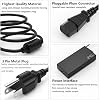 Cargador AC 240W compatible con ASUS ROG Zephyrus G14 G15 G16 ADP-240EB B M16 M15 S15 S17 GU604 GU603Z GU603H GU603ZW GU603ZE GA402 GA402RK GA402RJ GA402XI GA402XZ GA402XV TUF A16 F15 5